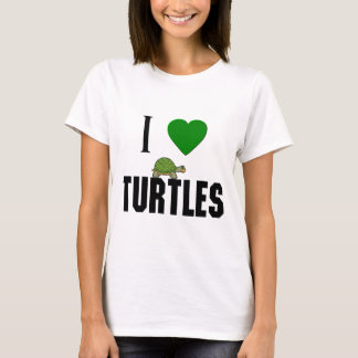 T-shirt Eu Adoro Tartarugas