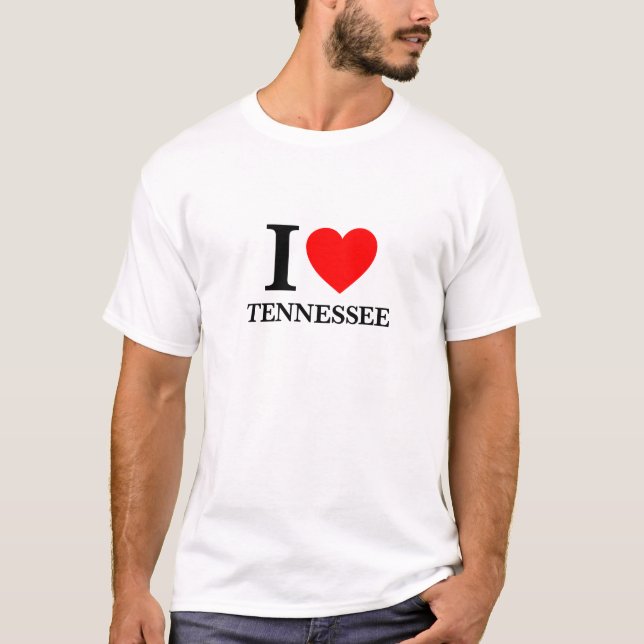 T-shirt Eu Adoro Tennessee (Frente)