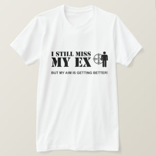 T-shirt Eu ainda falto meu ex…