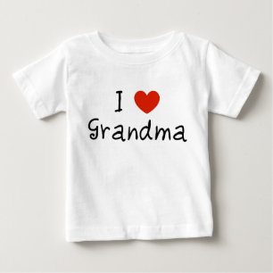 T-shirt Eu Amo A Avó