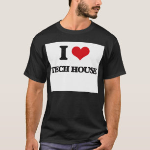 T-shirt Eu amo a CASA da TECNOLOGIA