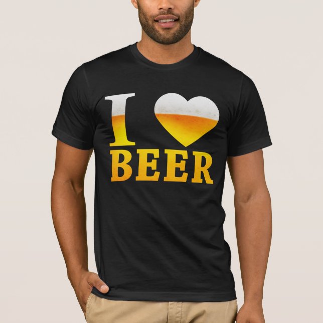 T-SHIRT EU AMO A CERVEJA (Frente)