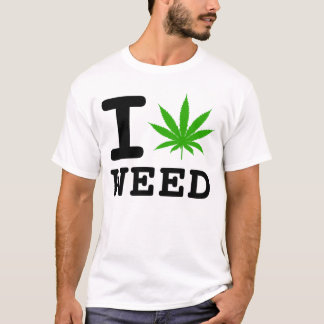 T-SHIRT EU AMO A ERVA DANINHA