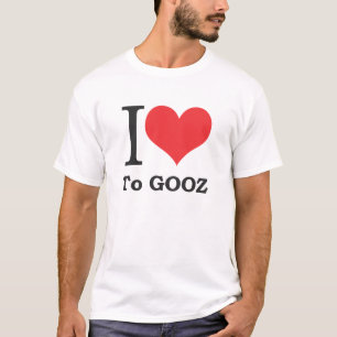 T-shirt Eu amo a Gooz