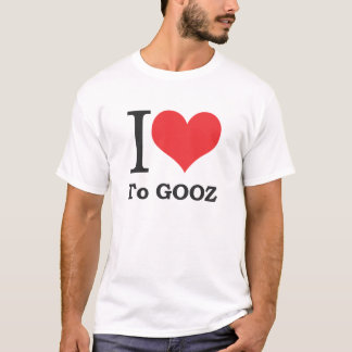 T-shirt Eu amo a Gooz