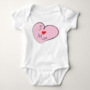 T-shirt Eu Amo A Mãe