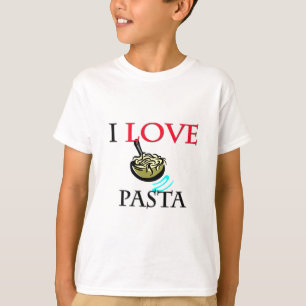 T-shirt Eu amo a massa