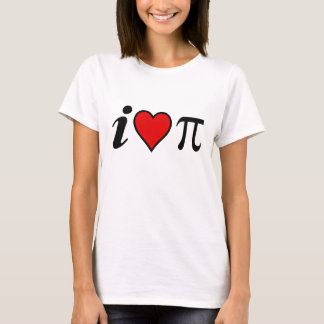 T-shirt Eu amo a torta