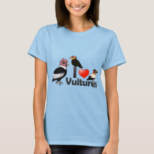 T-shirt Eu amo abutres (Ámérica do Sul)