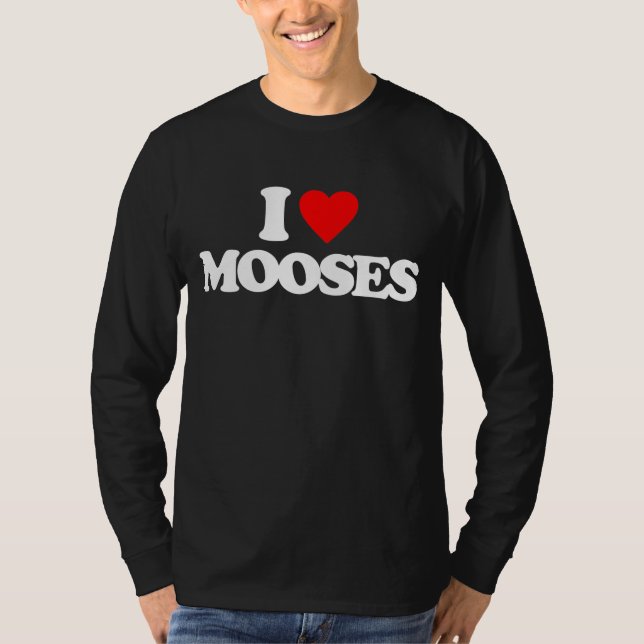 T-SHIRT EU AMO ALCES (Frente)