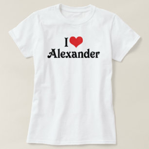 T-shirt Eu Amo Alexander