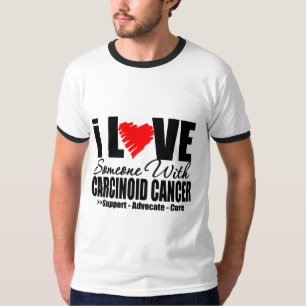 T-shirt EU AMO alguém com os presentes CARCINOID do CANCE