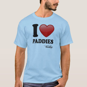 T-shirt Eu amo almofadas