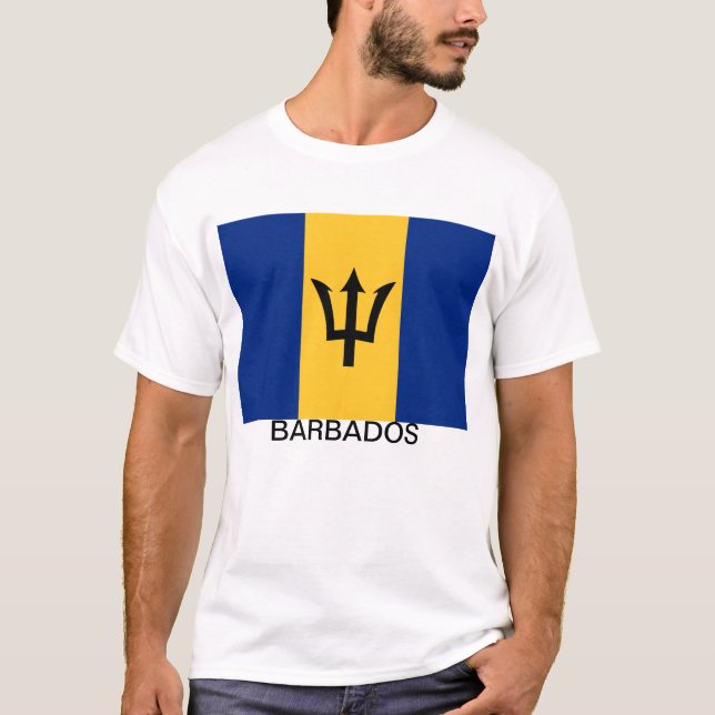 T-SHIRT EU AMO BARBADOS (Frente)
