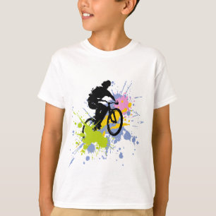 T-shirt Eu amo Biking