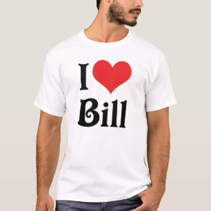 T-shirt Eu Amo Bill
