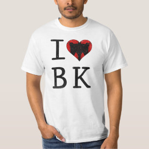 T-shirt Eu amo Brooklyn BK NYC