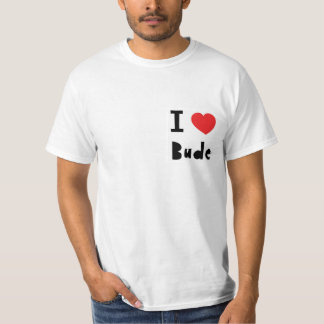 T-shirt Eu amo Bude