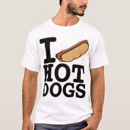 T-SHIRT EU AMO CACHORROS QUENTES