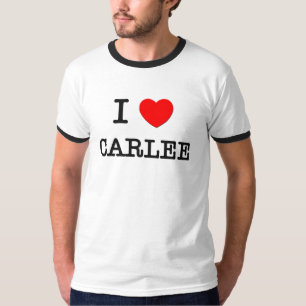 T-shirt Eu amo Carlee