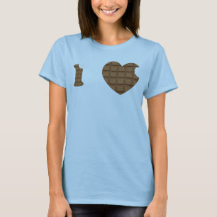 T-SHIRT EU AMO CHOCOLATE
