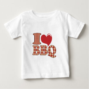 T-shirt Eu amo churrasco