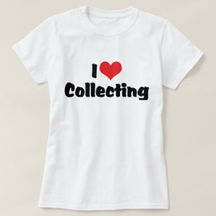 T-shirt Eu Amo Coleção de Corações