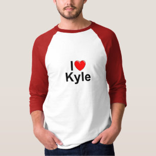 T-shirt Eu amo (coração) Kyle