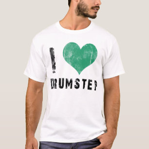 T-shirt Eu amo Drumstep