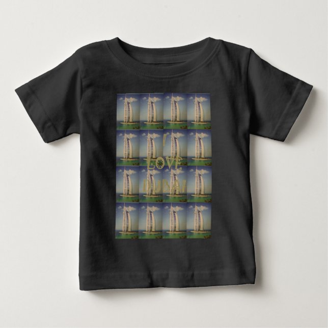 T-shirt Eu Amo Dubai (Frente)