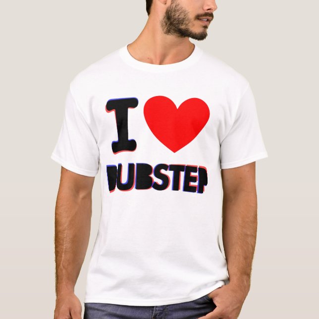 T-SHIRT EU AMO DUBSTEP (Frente)