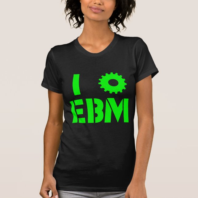 T-shirt EU AMO EBM Verde (Frente)