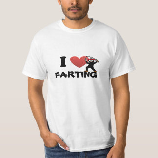 T-shirt Eu amo Farting