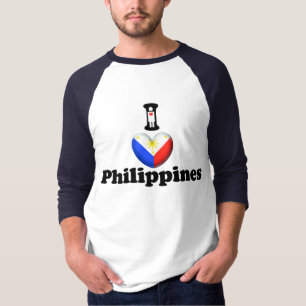 T-shirt Eu amo Filipinas