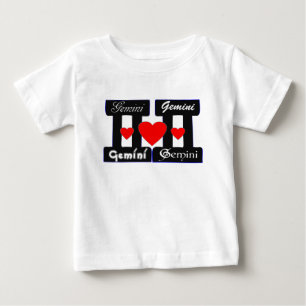 T-shirt ♊! Eu Amo Gemini-Best-Zodiac Sign Toddlers
