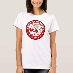T-shirt Eu Amo Ginástica