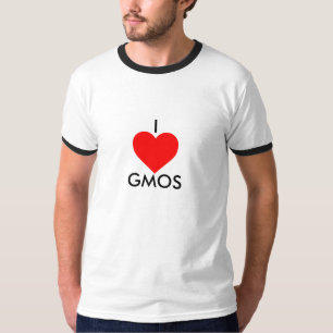T-shirt EU AMO GMOS: Consciência da realidade