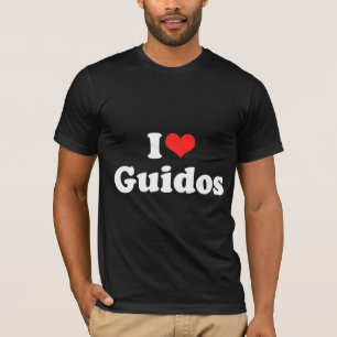 T-shirt Eu amo Guidos