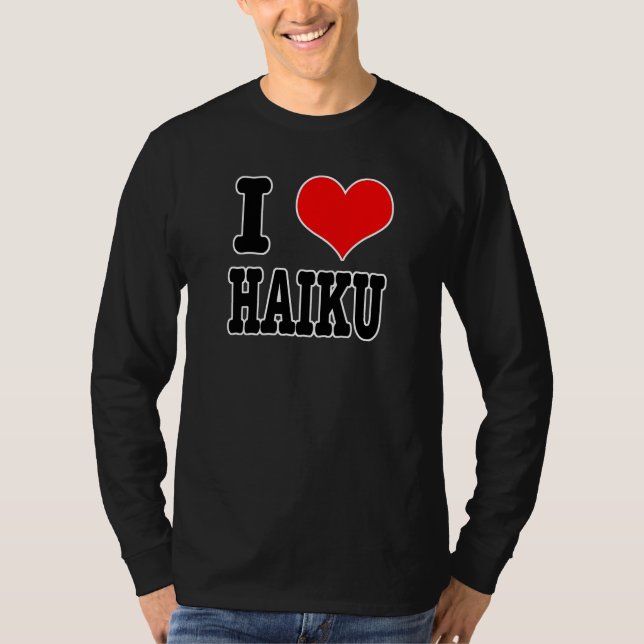 T-SHIRT EU AMO HAIKU (Frente)
