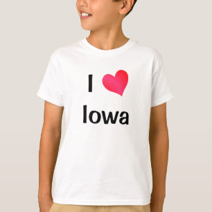 T-shirt Eu Amo Iowa