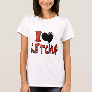 T-shirt Eu Amo Ketchup