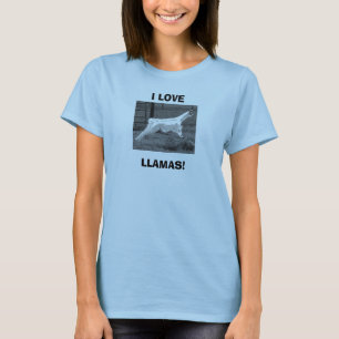 T-SHIRT EU AMO LAMAS!