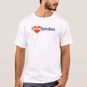 T-shirt Eu amo Londres
