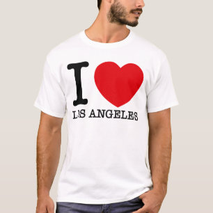 T-shirt Eu amo Los Angeles