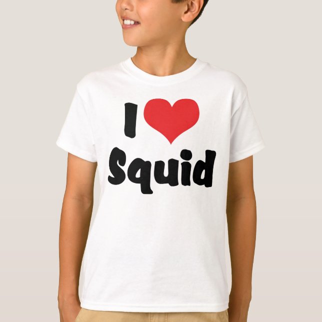 T-shirt Eu Amo Lula do Coração (Frente)