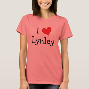 T-shirt Eu amo Lynley
