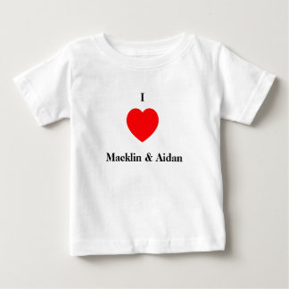 T-shirt Eu amo Macklin & Aidan