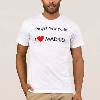 T-SHIRT EU AMO MADRID