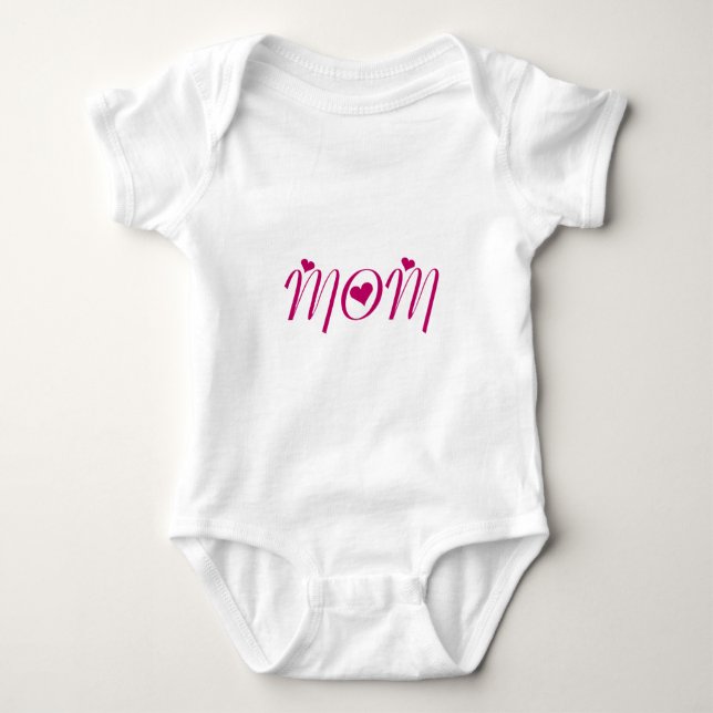 T-shirt Eu Amo Mamãe (Frente)