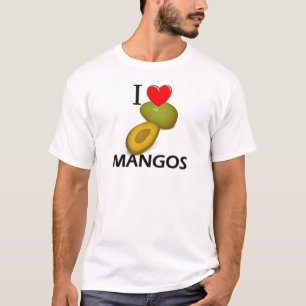 T-shirt Eu amo manga